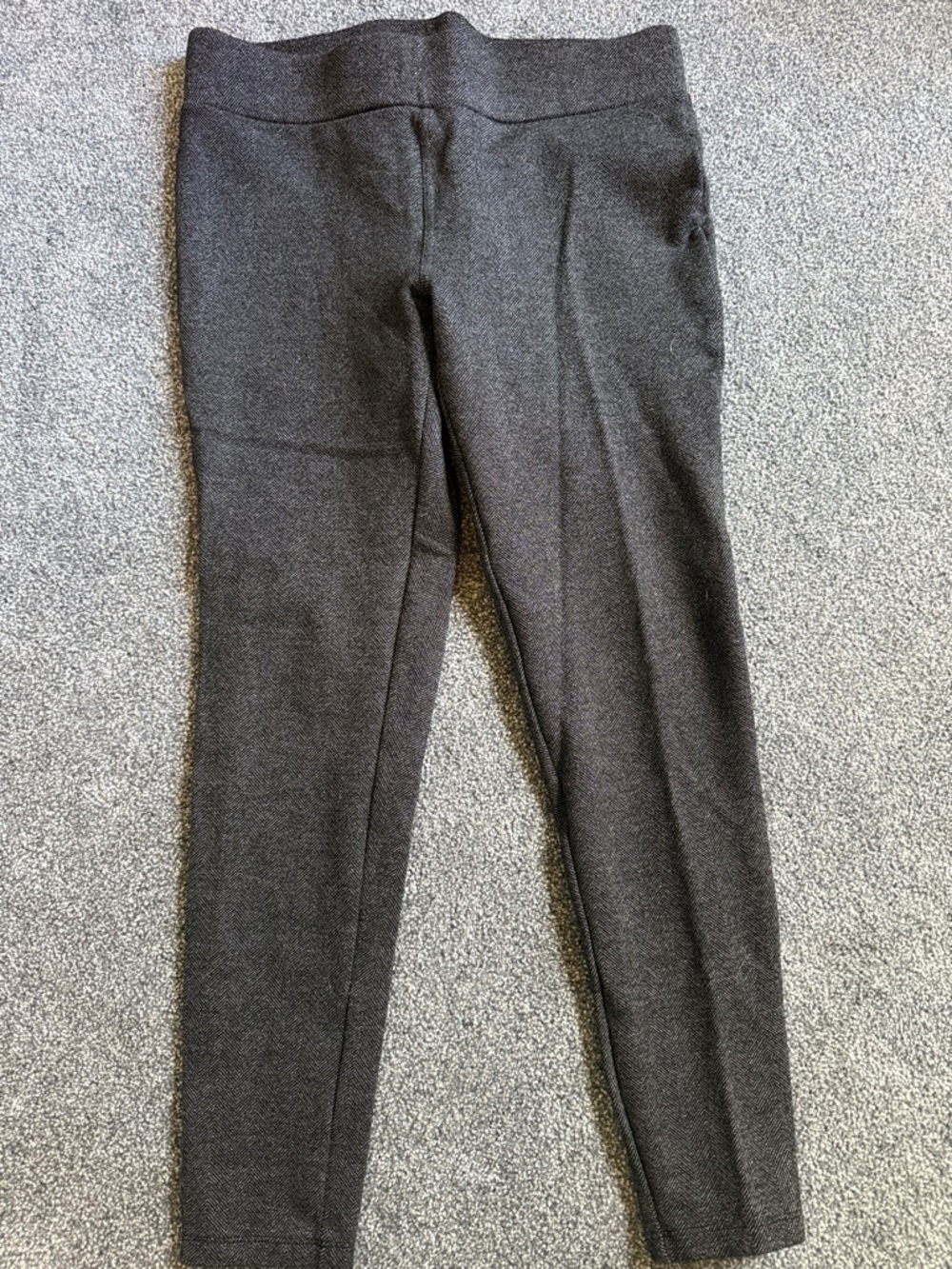 Women’s Slim Knit leggings - Charcoal Gray